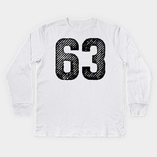 Sixty Three 63 Kids Long Sleeve T-Shirt